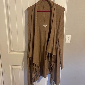 Long Cardigan “Fringe”